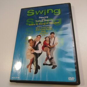 Swing‎ Dancing with Teresa Mason DVD Learn West East Coast Lindy Jitterbug
